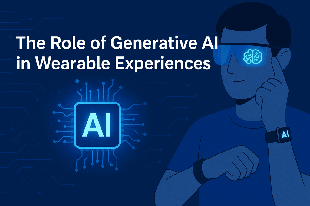 The Role of Generative AI in Wearable Experiences